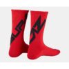 TAGGED SOCK BLK/RED M