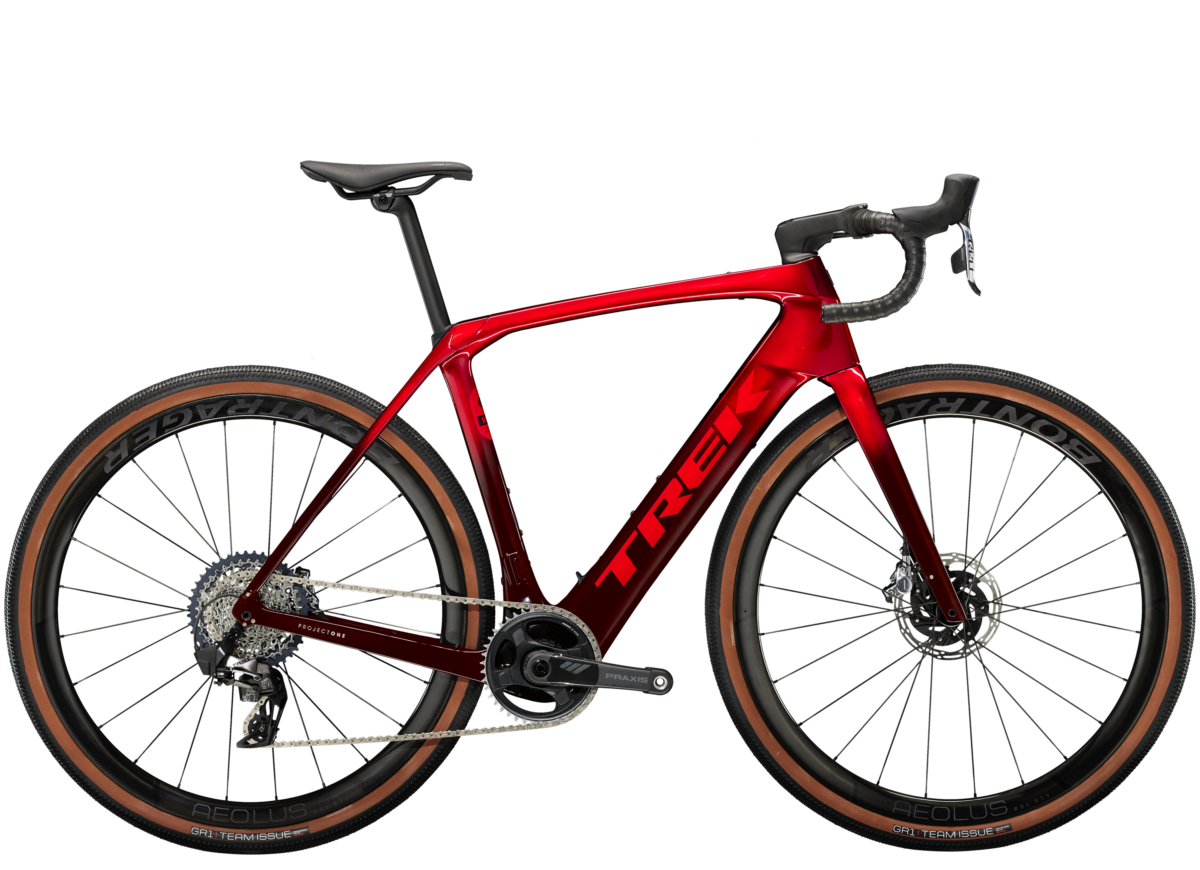 Domane+ SLR 9 AXS EU 50 Carbon Red Smoke