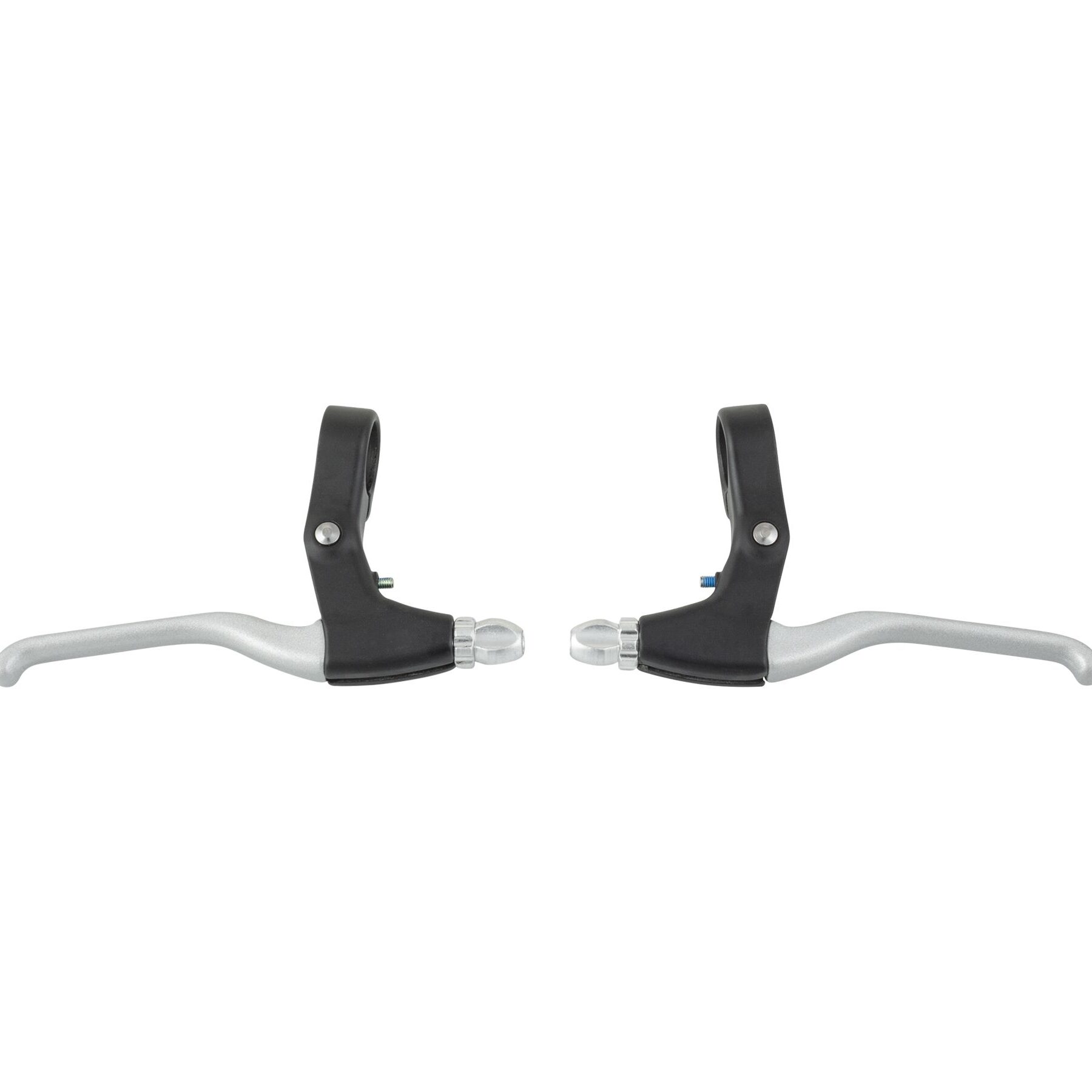 Brake Lever Lee Chi AHL-XL-38 Silver/Black Pair Hummi Bikes