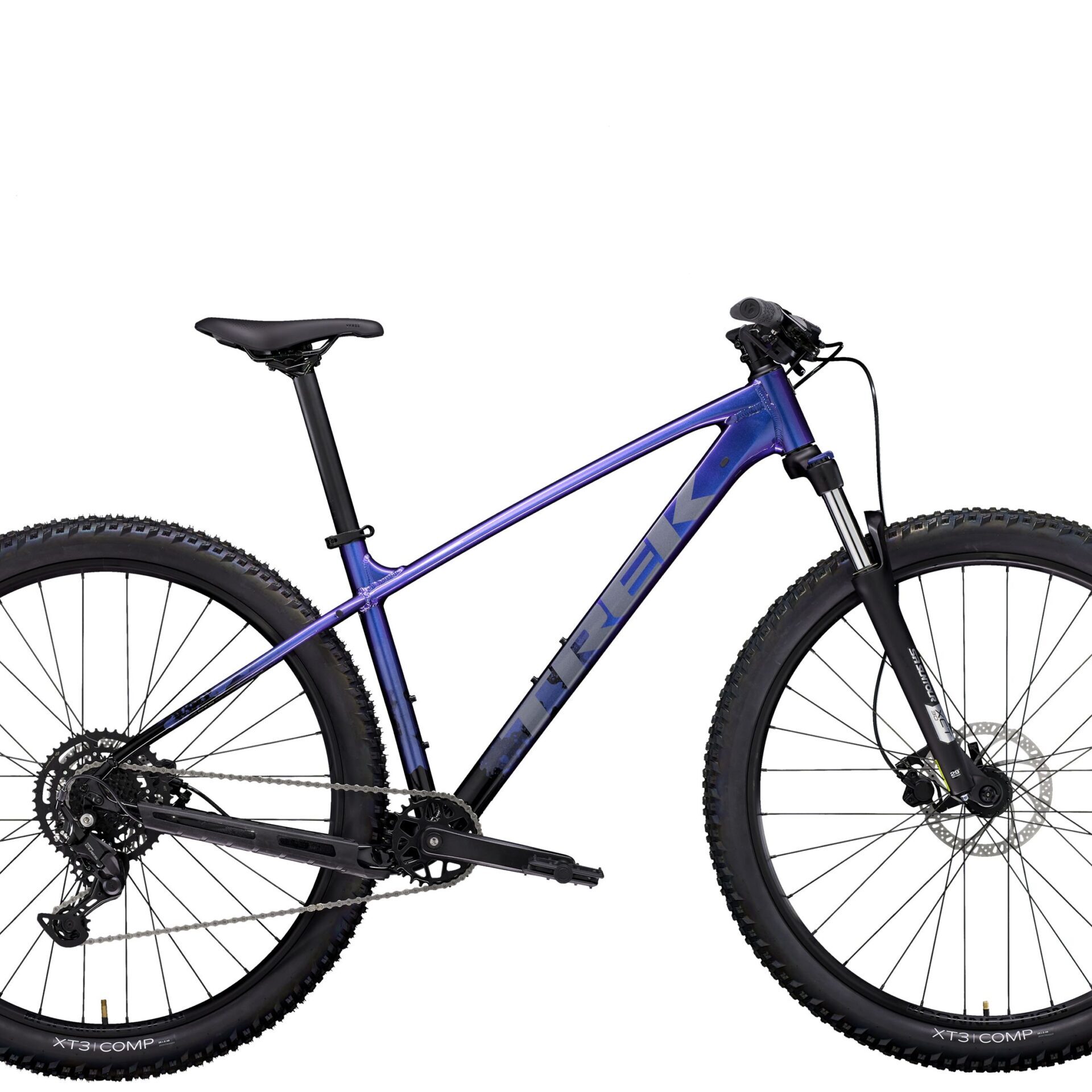 Trek Marlin 5 XL 29 Purple Flip To Trek Black Fade GEN 3 Hummi Bikes Bicycle Store