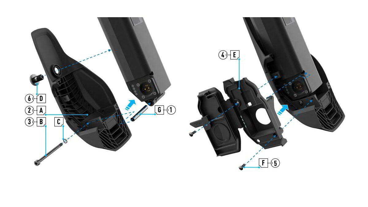 Rock Guard Levo Battery Specialized M2-500 Battery Inlcuding