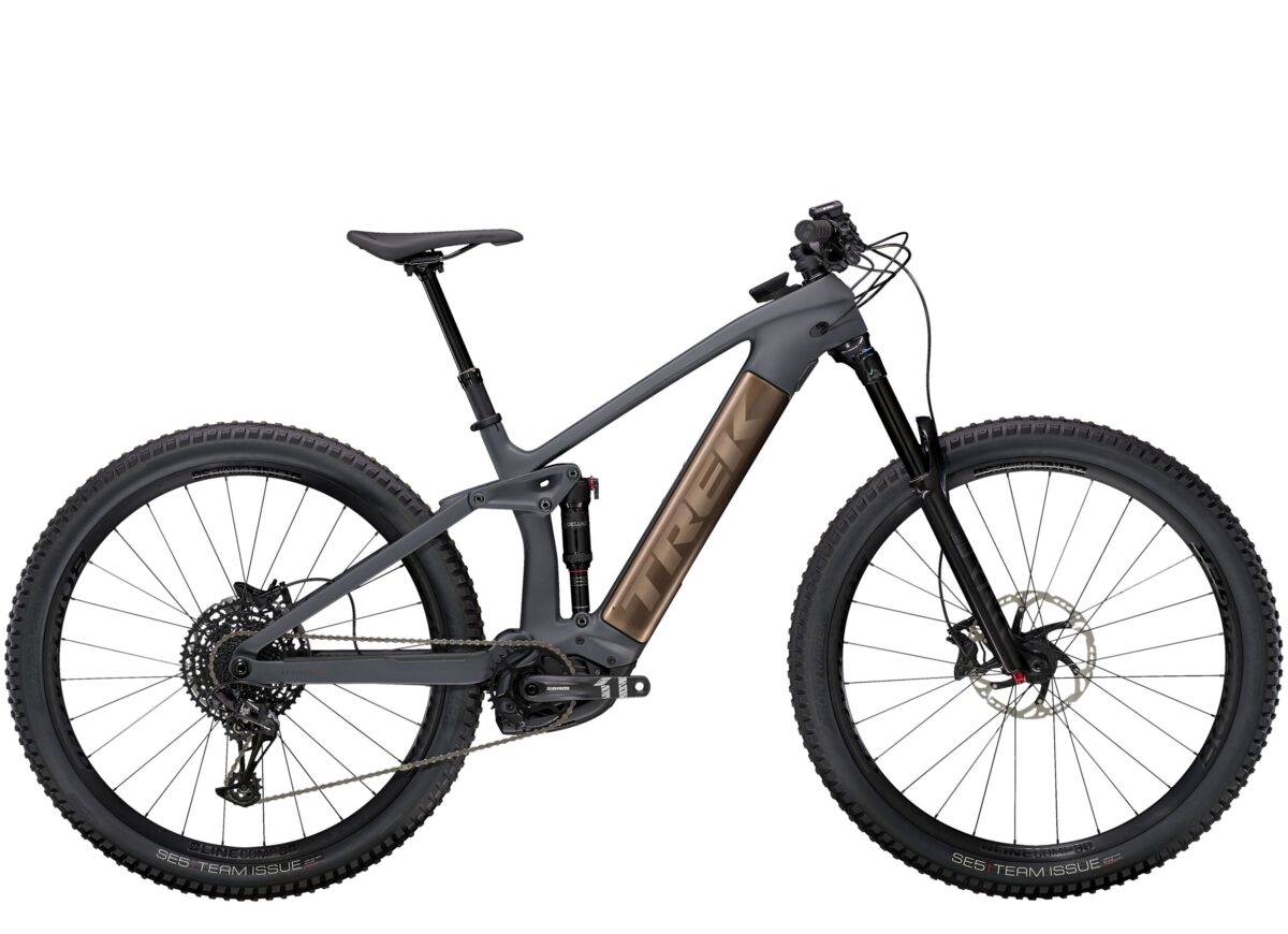 Rail 9.7 NX EU L Solid Charcoal to Root Beer Ano Decal
