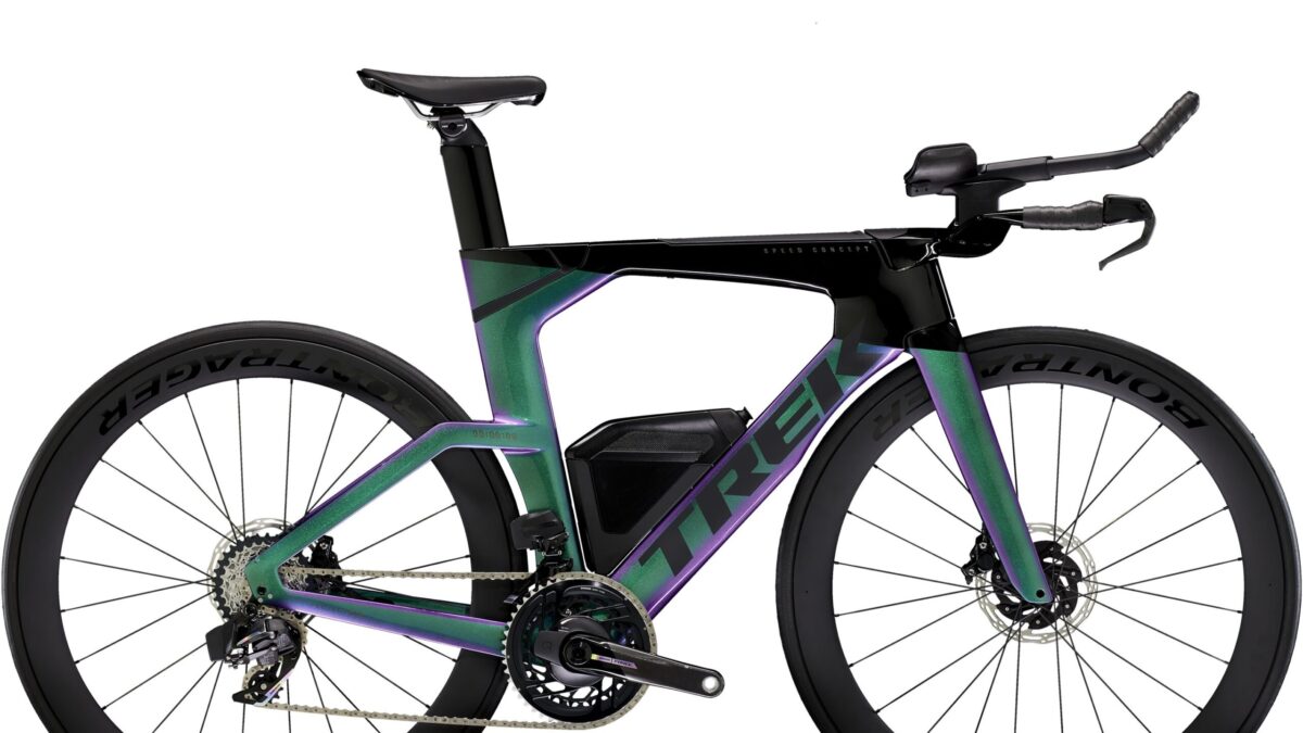 Trek Speed Concept SLR 7 AXS L Emerald Iris Trek Black Hummi Bikes Bicycle Store