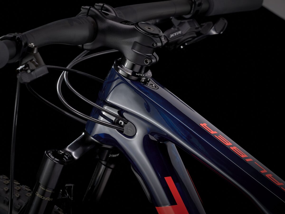 Supercaliber 9.9 XTR L Carbon Blue Smoke/Radioactive Coral - Imagen 11