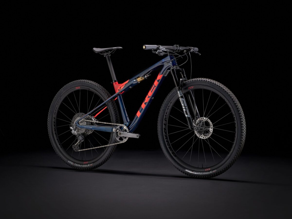 Supercaliber 9.9 XTR L Carbon Blue Smoke/Radioactive Coral - Imagen 2
