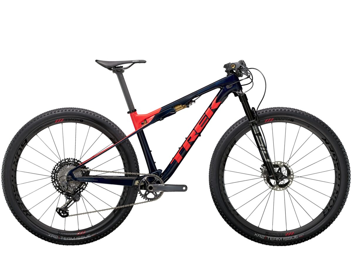 Supercaliber 9.9 XTR L Carbon Blue Smoke/Radioactive Coral