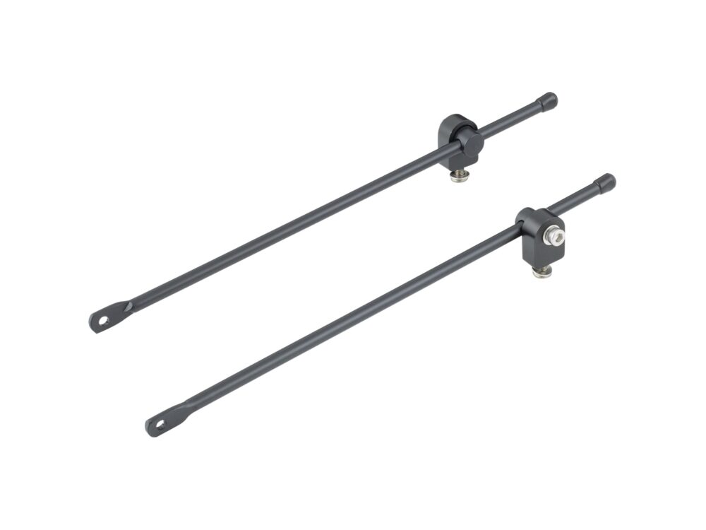 Rack Part Trek I-Type (Straight) 300mm Alloy Stay Black Rear