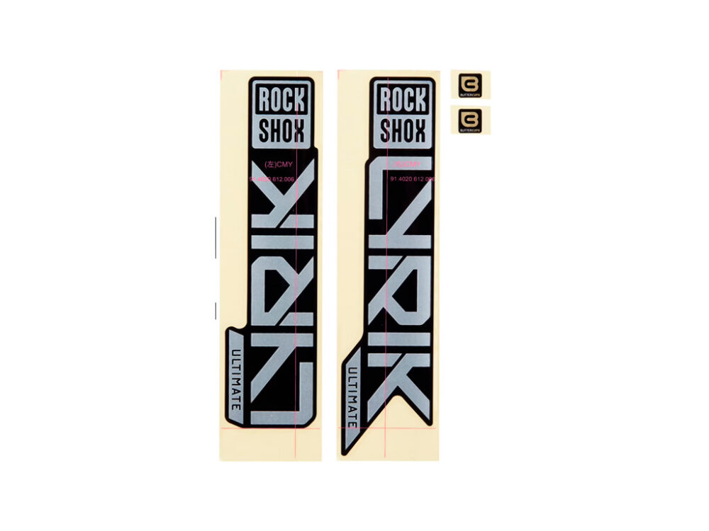 RS REC KIT ADHESIVOS LYRIK ULT PLATA MATE (2023+)