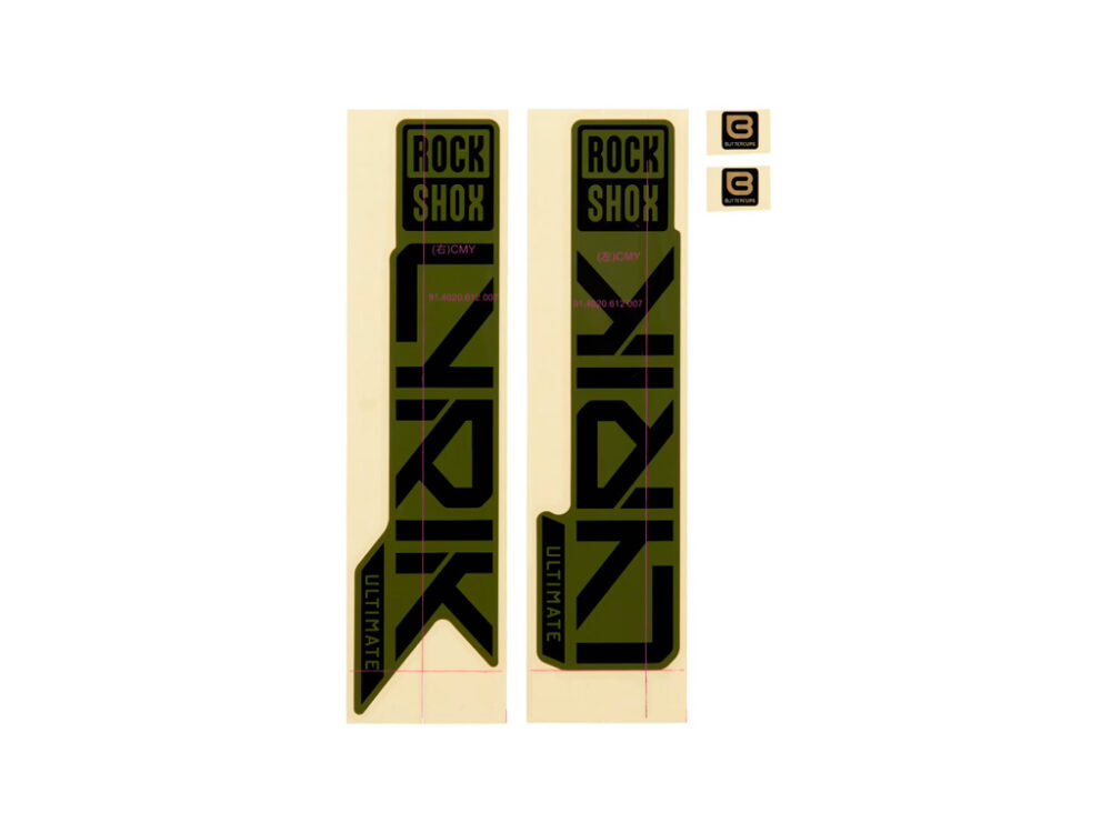 RS REC KIT ADHESIVOS LYRIK ULT NEGRO BRILLO (2023+)