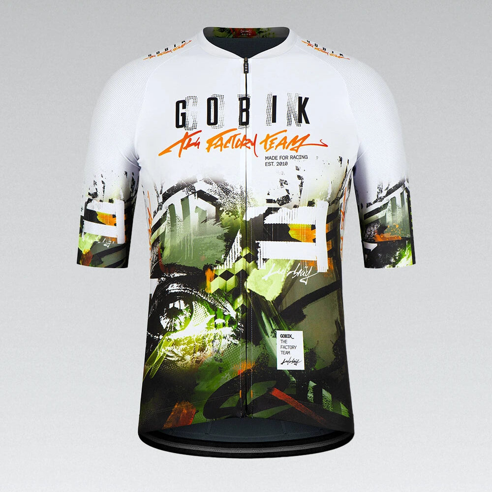 Gobik Factory Team Maillot Gobik Manga Corta Ropa De Bici Gobik