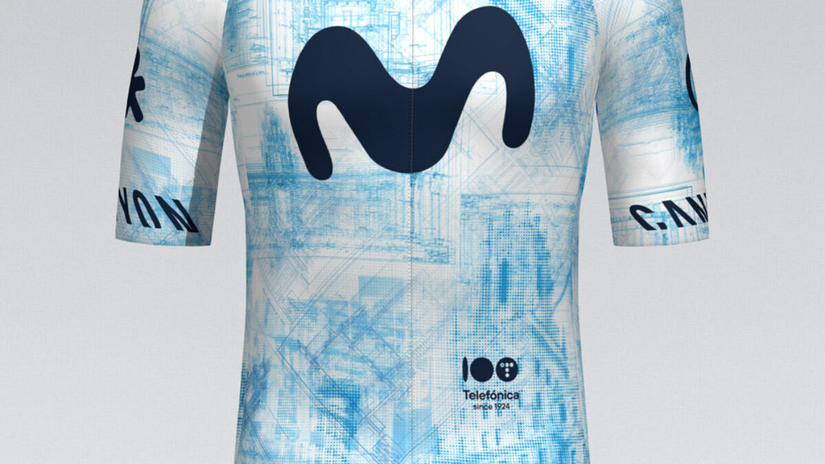 ODYSSEY UNISEX MOVISTAR TEAM LA VUELTA 24 SHORT SLEEVE JERSEY size