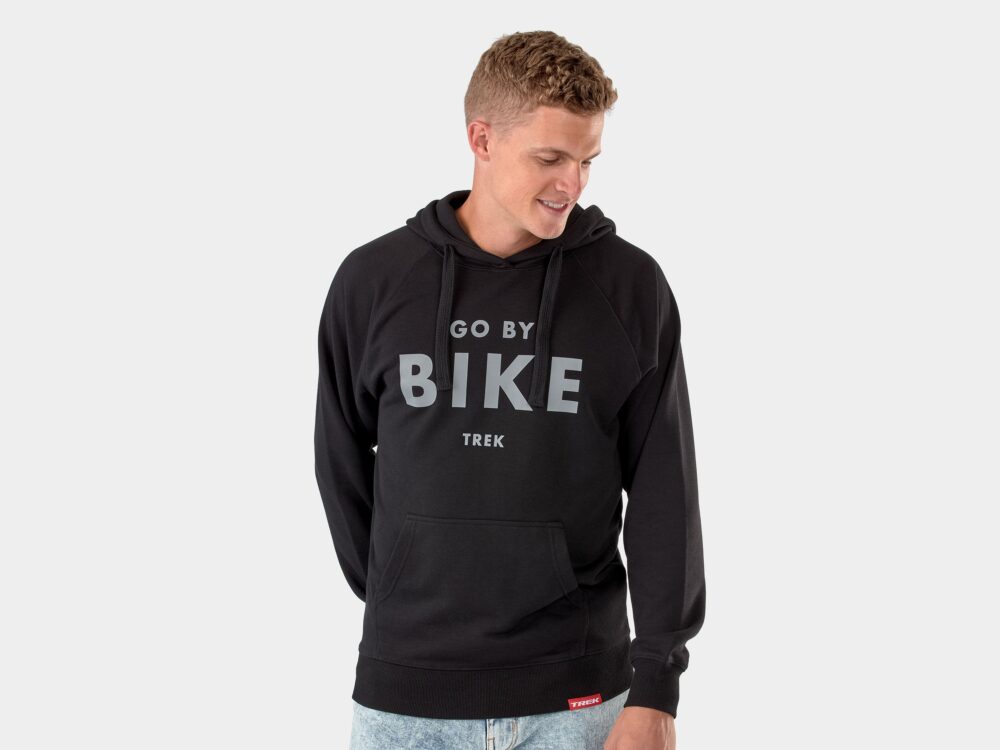 Sudadera Con Capucha Trek Go By Bike M Negro