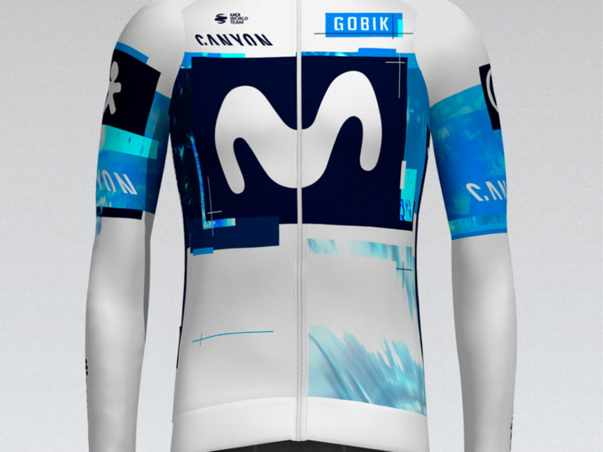 HYDER MEN'S LONG SLEEVE JERSEY MOVISTAR TEAM 25 size 2XS Hummi