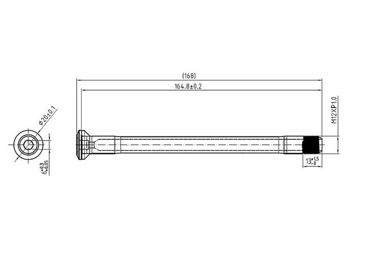 Asse Posteriore Specialized 12x142 168mm. - Bici Hummi | Negozio Di Biciclette - Foto 2