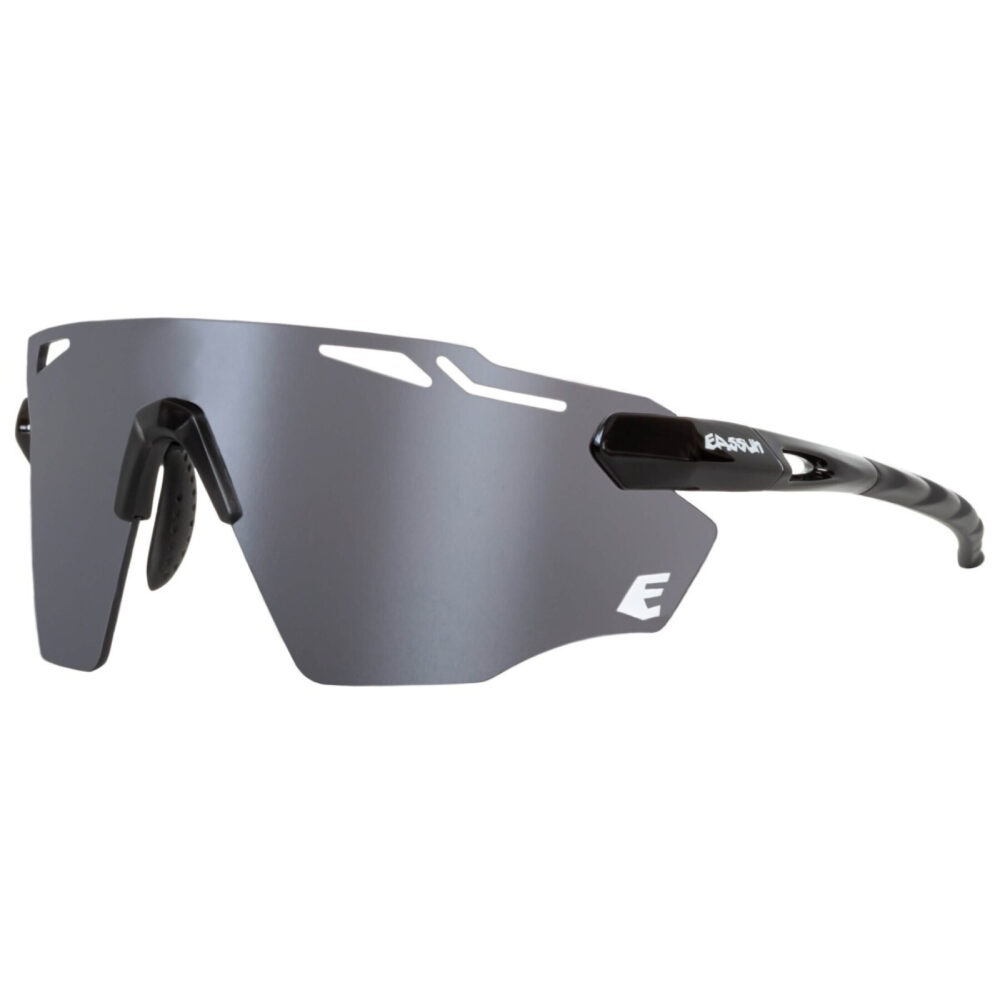 Gafas Eassun Fartlek Montura Negra Lente Ahumada Plateada C 3