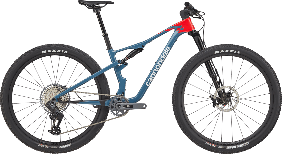 Cannondale Scalpel 2 lefty LG azul/rojo