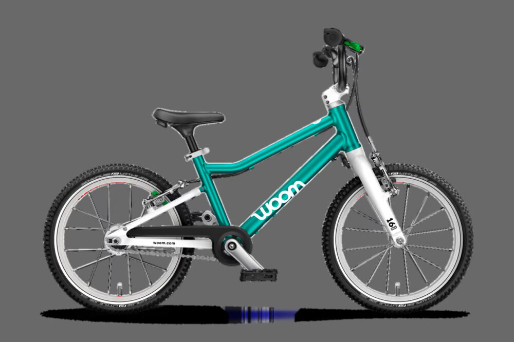 Woom 3 Go Automagic Turquesa 16"