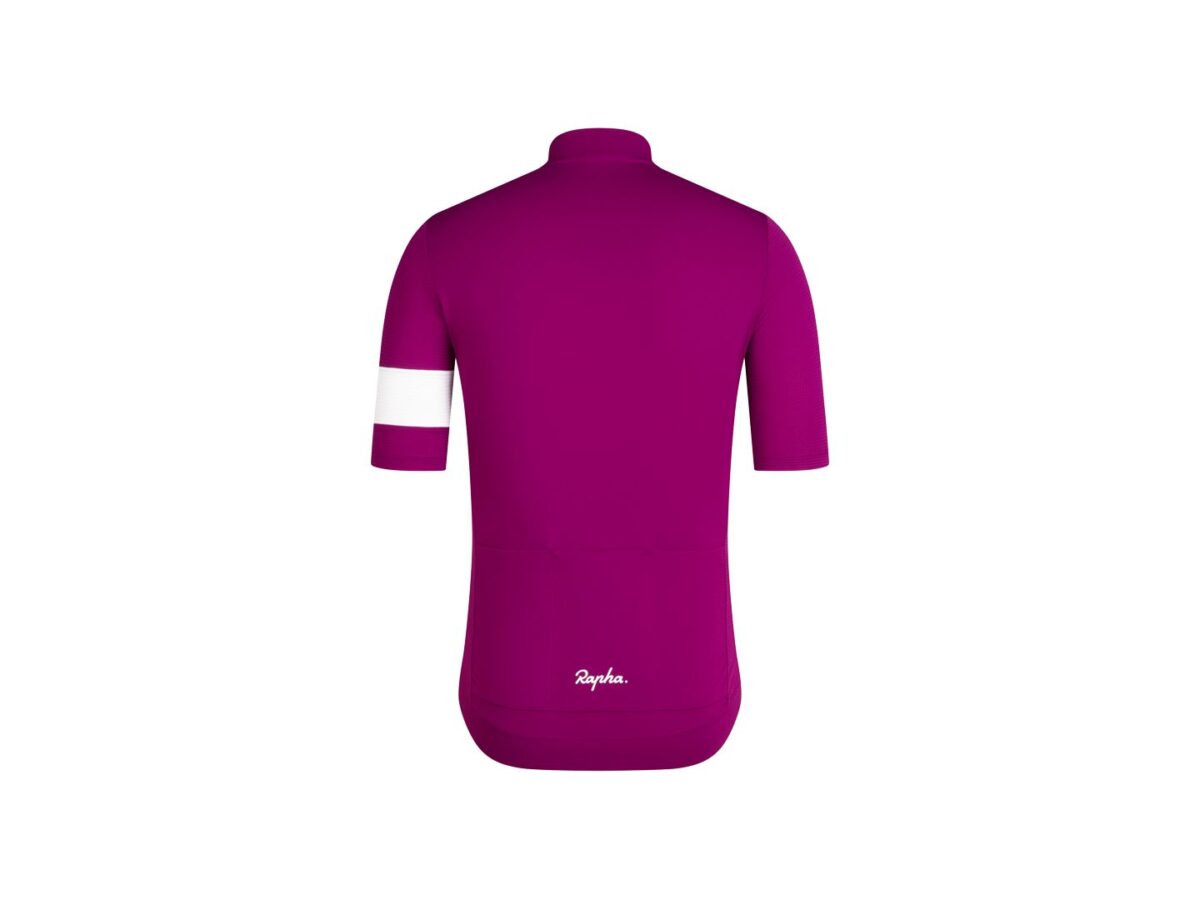 Maillot Rapha 25 Core Ligero Mujer Talla L Mauve/Blanco - Imagen 2