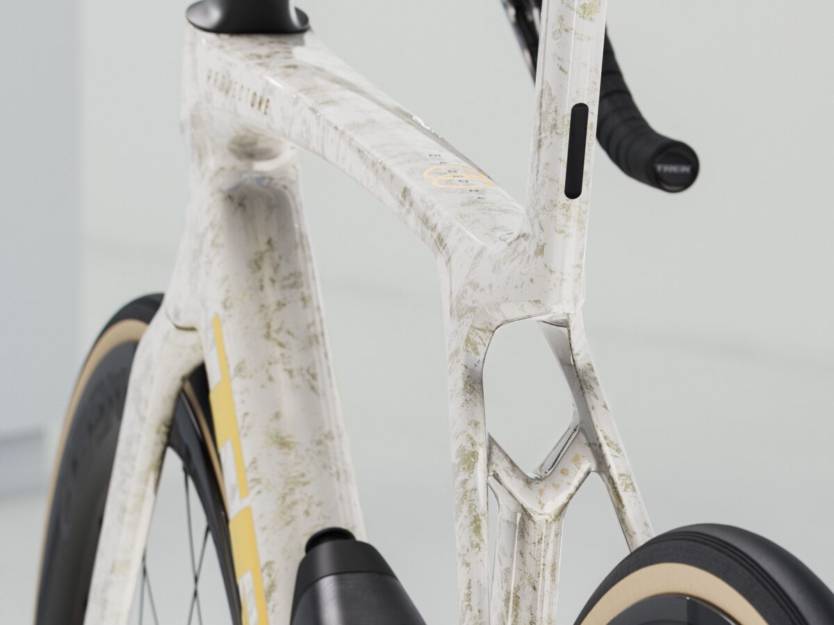 Trek Madone SLR 9 AXS S Era White/Supernova Marble GEN 8 - Imagen 4