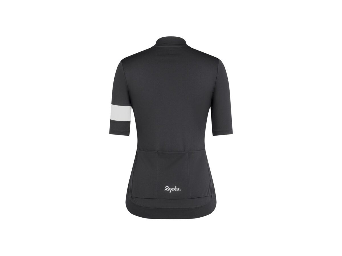 Maillot Rapha 25 Core Mujer Talla XS Negro/Blanco - Imagen 2
