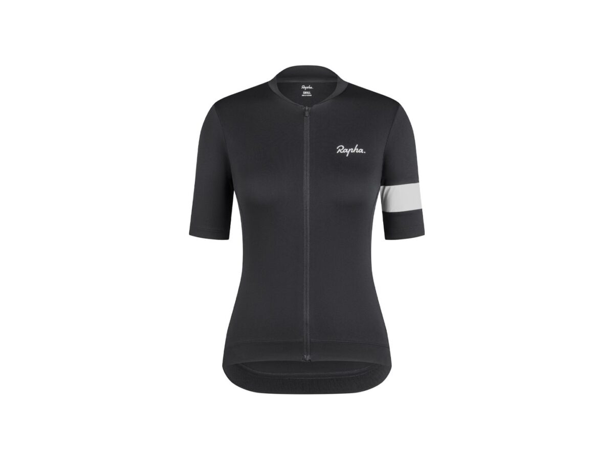 Maillot Rapha 25 Core Mujer Talla XS Negro/Blanco