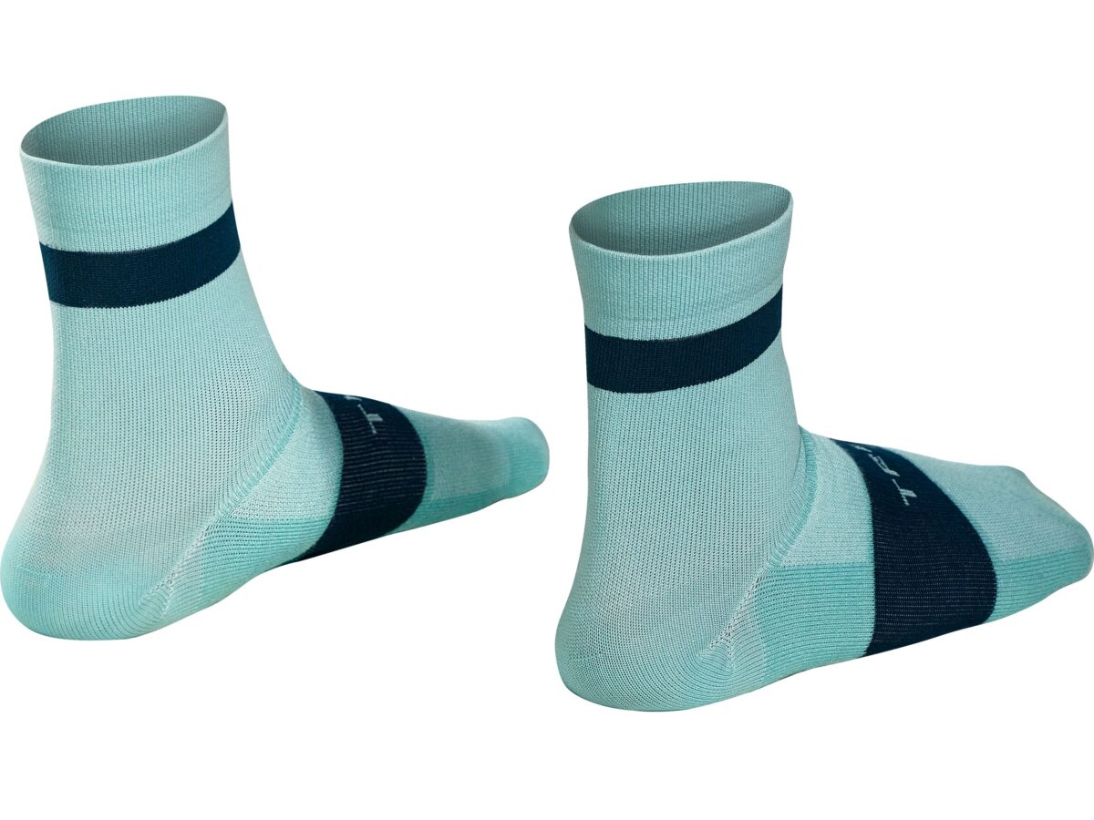 Sock Trek Race Quarter Medium (39-41) Blue Sage - Imagen 2