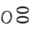 SPCR BNT HS 1-1/8 5MM BK 3PK