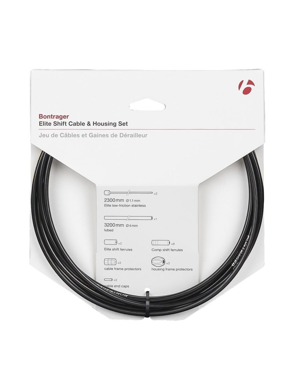 CBL/HSG BNT ELT SHFT 4MM BK