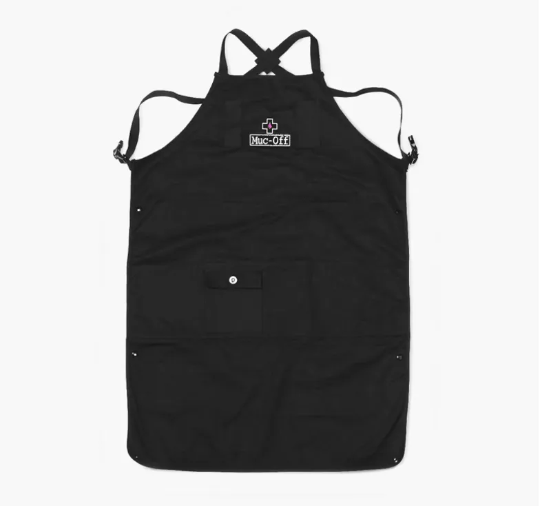 Delantal Muc-Off Apron Para Taller Negro