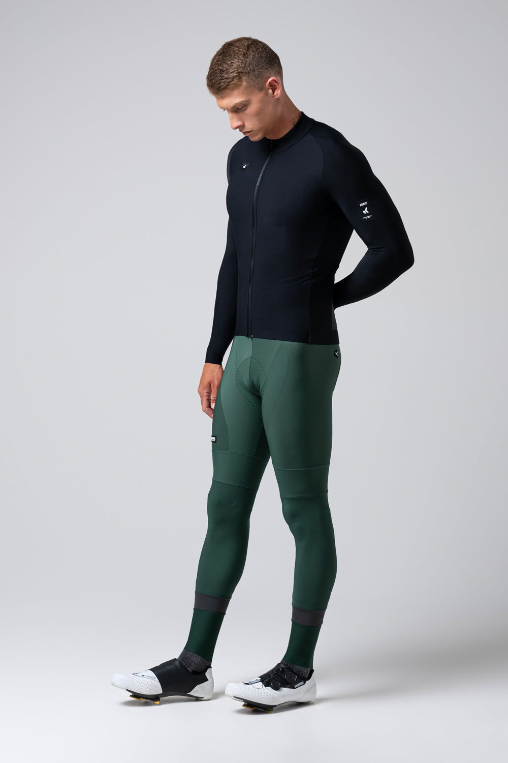 Alternative view of Maillot Manga Larga Pacer Solid 2.0 Hombre Jasper