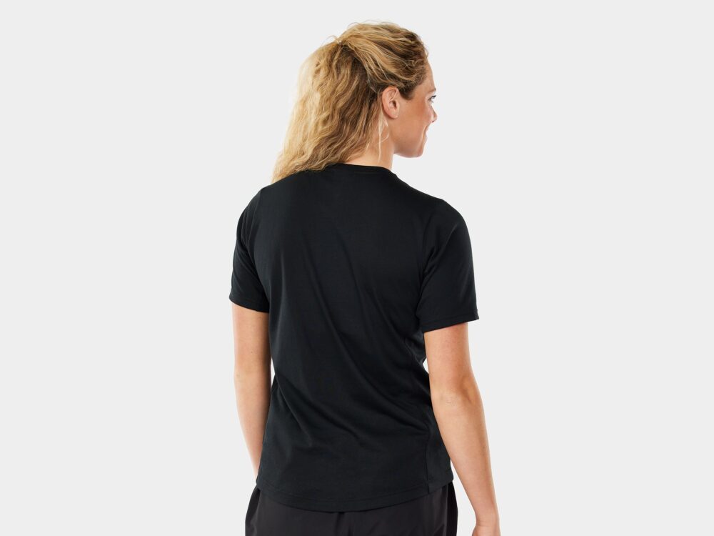 Alternative view of Shirt Trek Evoke Tech Tee Women Small Black