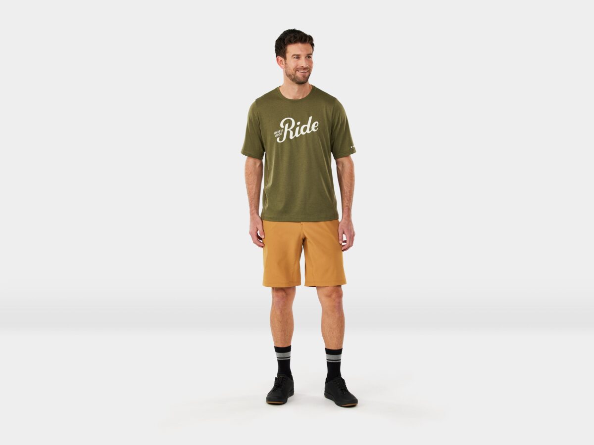 Shirt Trek Evoke Tech Tee XX-Large Black Olive - Imagen 4