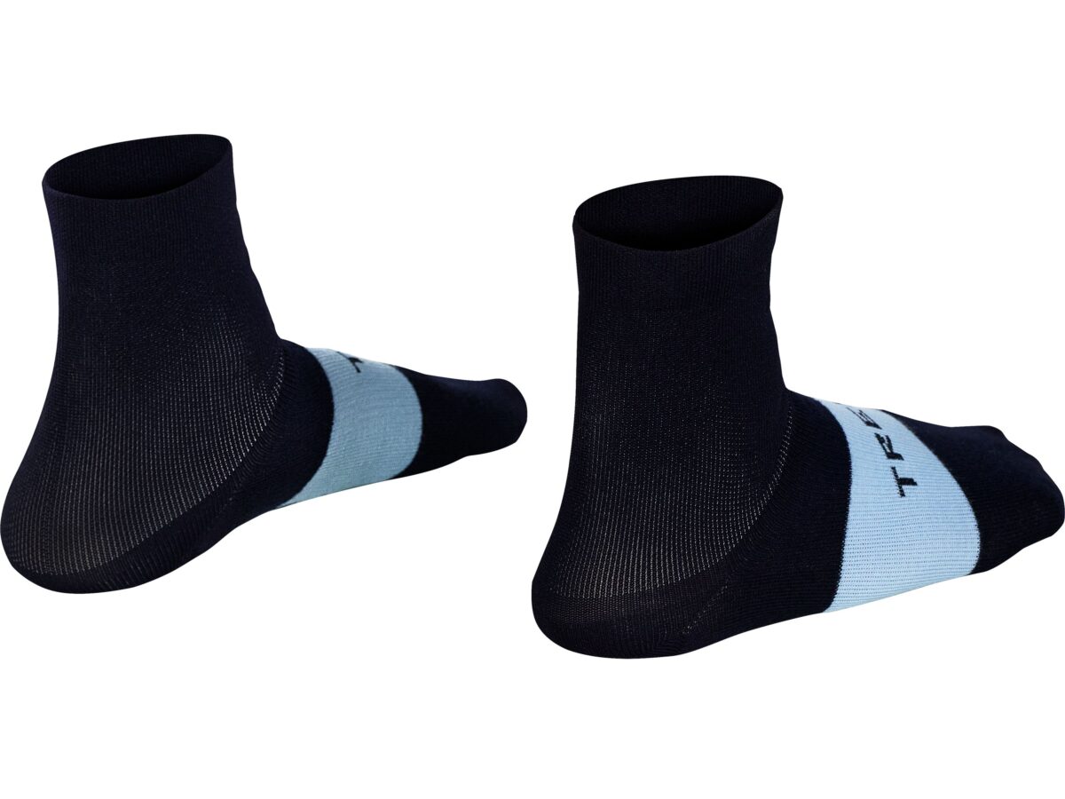 Sock Trek Race Quarter X-Large (45-47+) Deep Dark Blue - Imagen 2