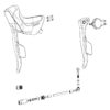 Srm Rec Doblemando Suelto Apex Etap Axs Disc Derecho + Latiguillo (Sin Pinza)