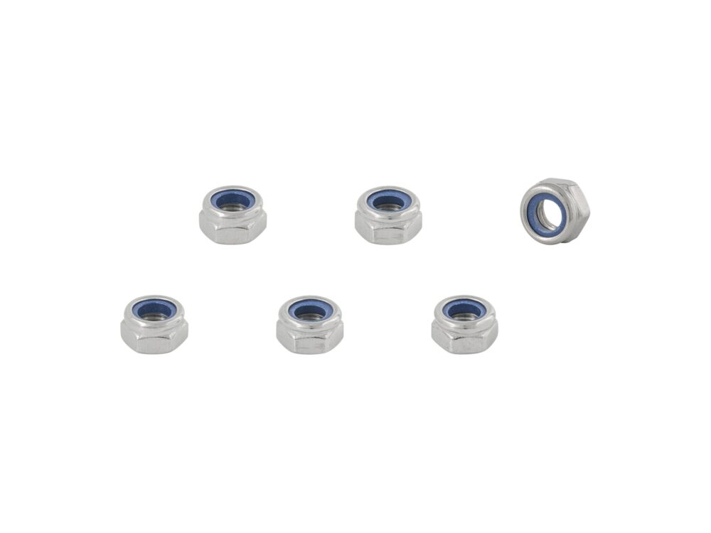 FST TEL M5 X 0.8MM LOCKNUT 6PK