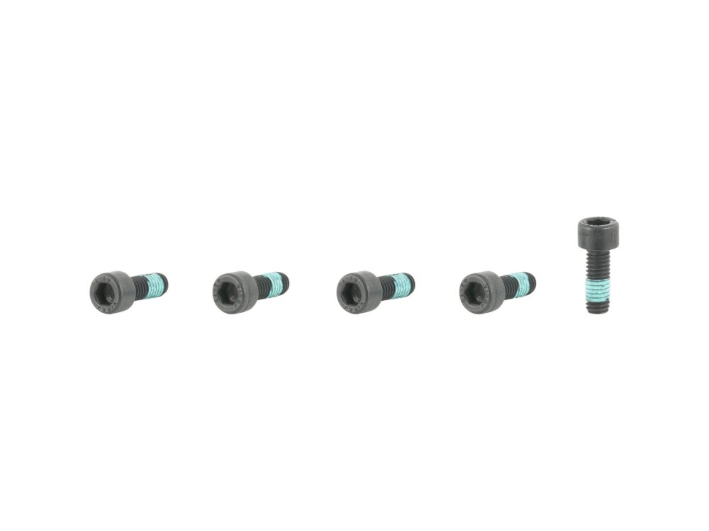 FST TRD M6X1X16MM BK 5PK