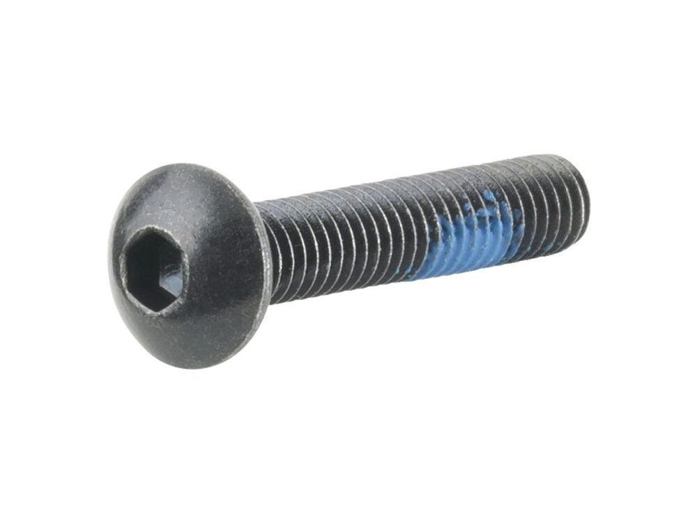 FST TRK M4X0.7X25 BUTTON BK