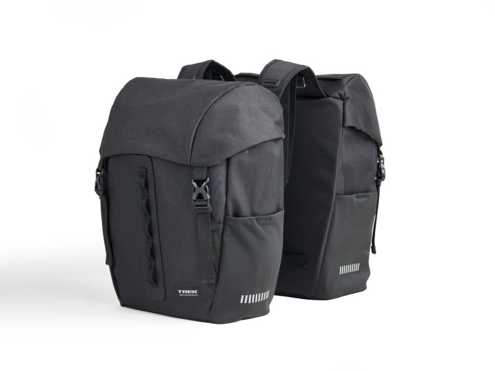 BAG TRK DOUBLE PANNIER BK