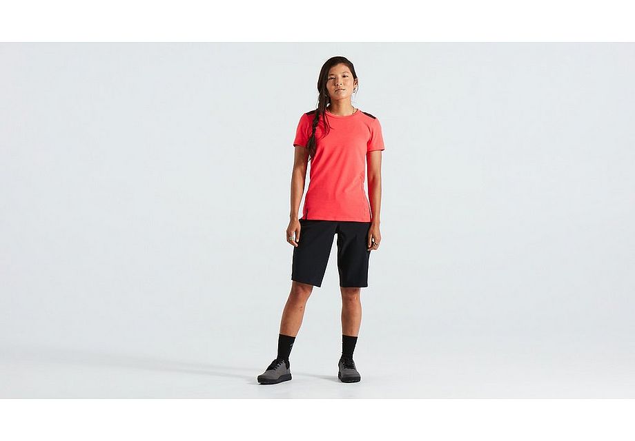 Maillot de manga corta de trail para mujer