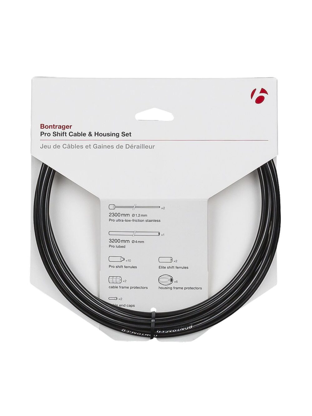 CBL/HSG BNT PRO SHFT 4MM BK