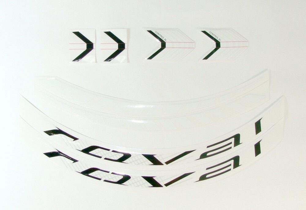 DCL MY11 CONTROL AL FRONT FOR BLK RIM/WHT WEDGE(NO LONGER PRODUCED)