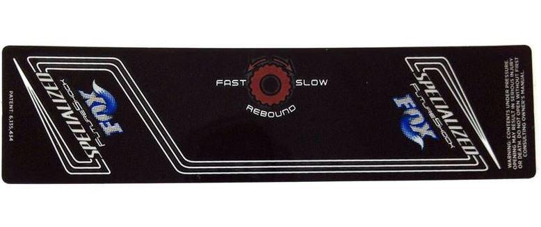 DCL FOX MY11 SAFIRE AIR SLEEVE DECAL (024-02-335)