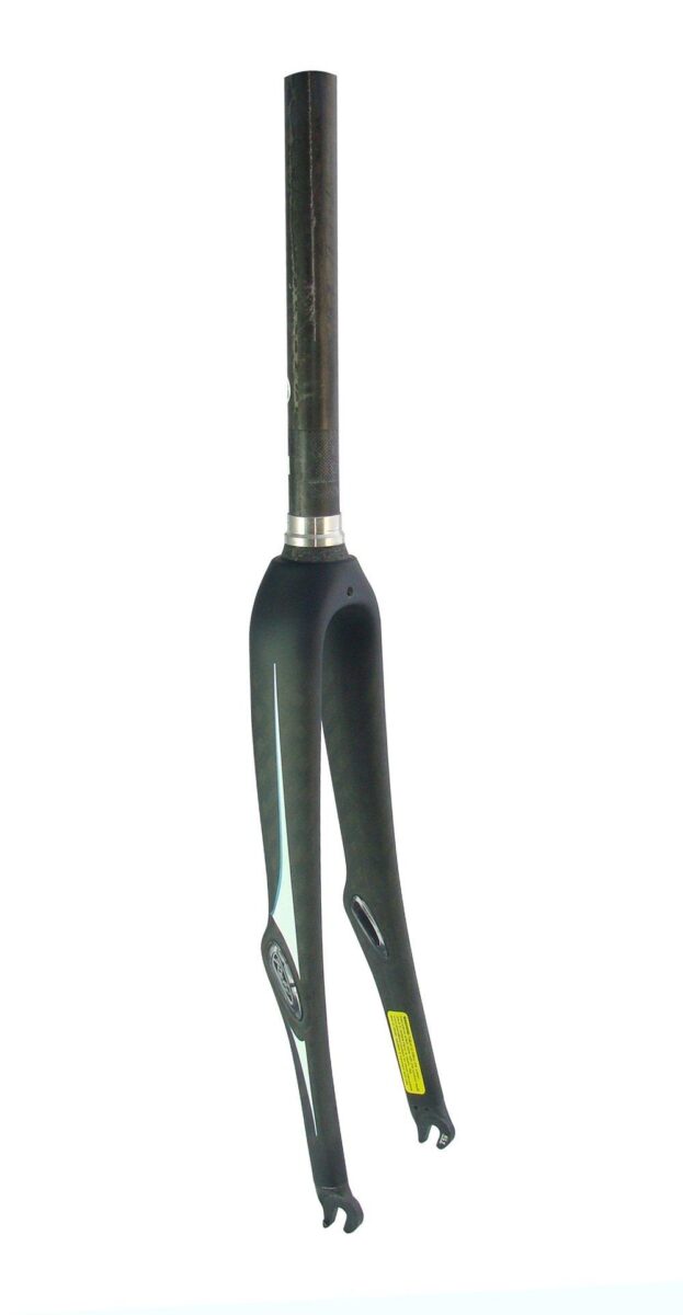 FRK MY11 RUBY PRO FORK 1-1/8 51MM SATIN CARB/WHT/BLU(NO LONGER PRODUCED)