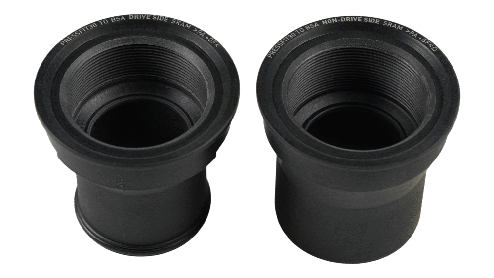 BBR SRAM, BB ADAPTER CUPS, PF30 TO BSA THREADED, FOR 68/73MM SHELL, W/ WAVY WASHER & SAPCERS (00.6415.049.010) - Imagen 2