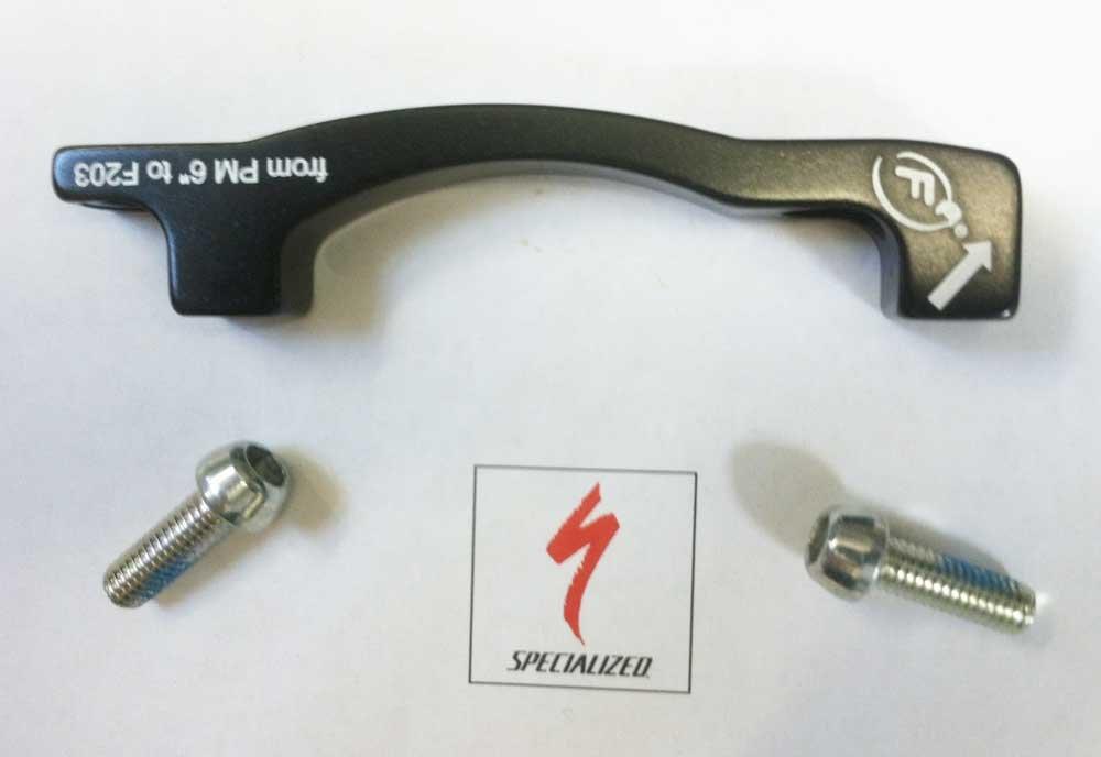 BRK FORMULA MY12 FRONT ADAPTOR 203MM POST MOUNT(NO LONGER PRODUCED)