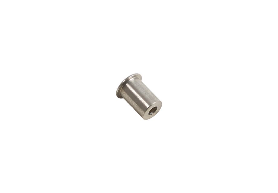 CBS TOP HAT, ICR EXIT PORT, 4MM SHIFT HOUSING STOP, FLAT TOP, ALLOY, 7.75MM OD (2258-069)