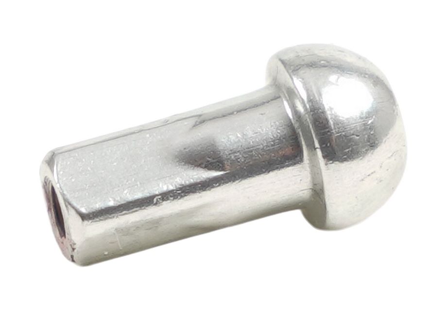 NPL DT SWISS, PROLOCK, SPHERICAL HEAD, 14G (2.0mm), ALLOY, 12mm LENGTH, SILVER (NPAE20098N0500)