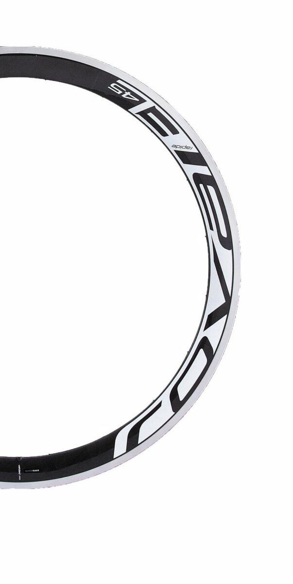RIM MY12 ROVAL FRONT RAPIDE EL 45 20H CARB W/ WHT/SIL DECAL(NO LONGER PRODUCED)