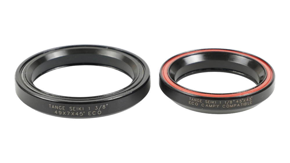 Alternative view of HDS COMPLETE, INTEGRATED, 1-1/8" UPPER, 1-3/8" LOWER, 45X45 DEG, 48MM WIDE / 20MM TALL ALLOY CONE COVER, W/ ALLOY SPACERS (NO CROWN RACE)