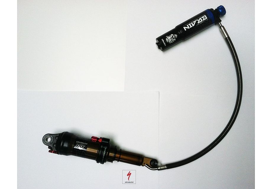Alternative view of SHK FOX MY11-13 EPIC REMOTE MINI BRAIN W/AUTO SAG. BRAIN FADE ADJUST I-VALVE, 187X47, 29ER HOSE LENGTH, WITH KASHIMA COATING, NEW TUNE FOR (976-63-063) - CCTX (NO LONGER PRODUCED)